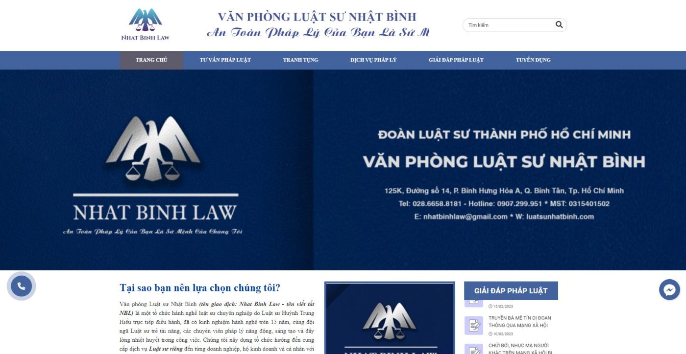 Văn phòng Luật sư Nhật Bình