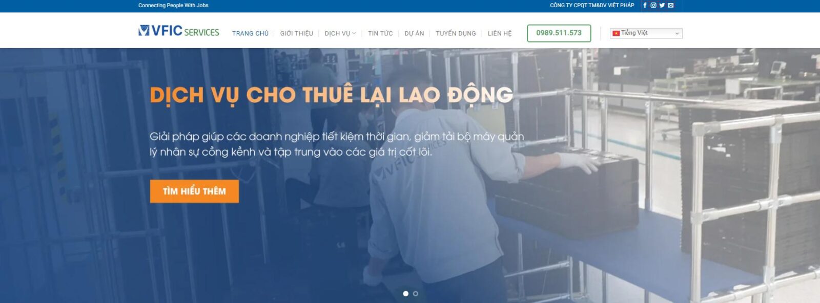 Công ty cung cấp lao động Việt Pháp
