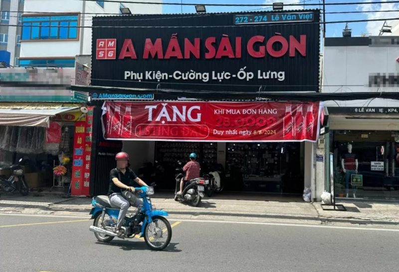 Cửa hàng A Mẫn Sài Gòn