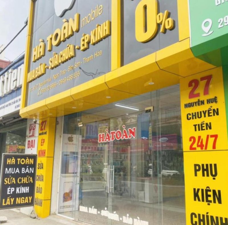 Hà Toàn - Cửa hàng linh kiện điện thoại Thanh Hóa