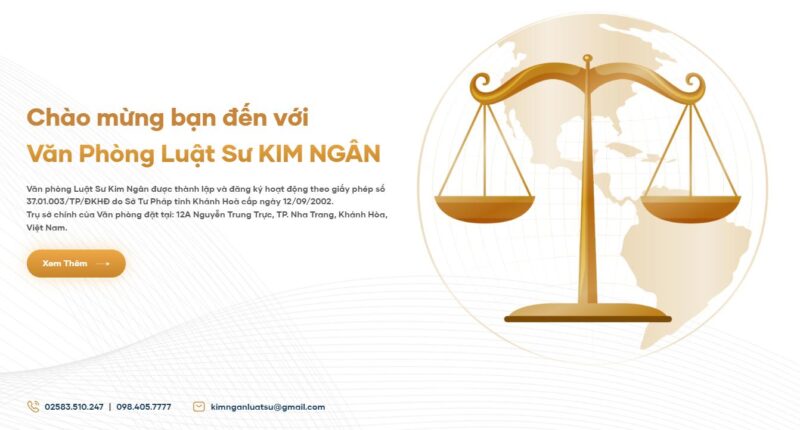 Thông tin về văn phòng luật sư Kim Ngân