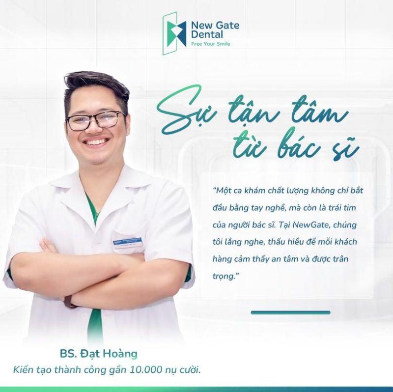 Bác sĩ Hoàng Đạt - Nha khoa Quốc tế New Gate