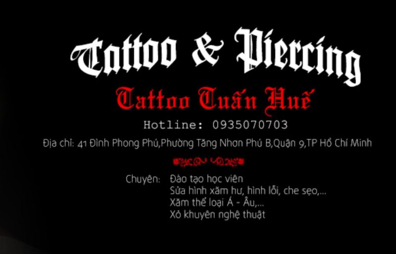 Tattoo Tuấn Huế
