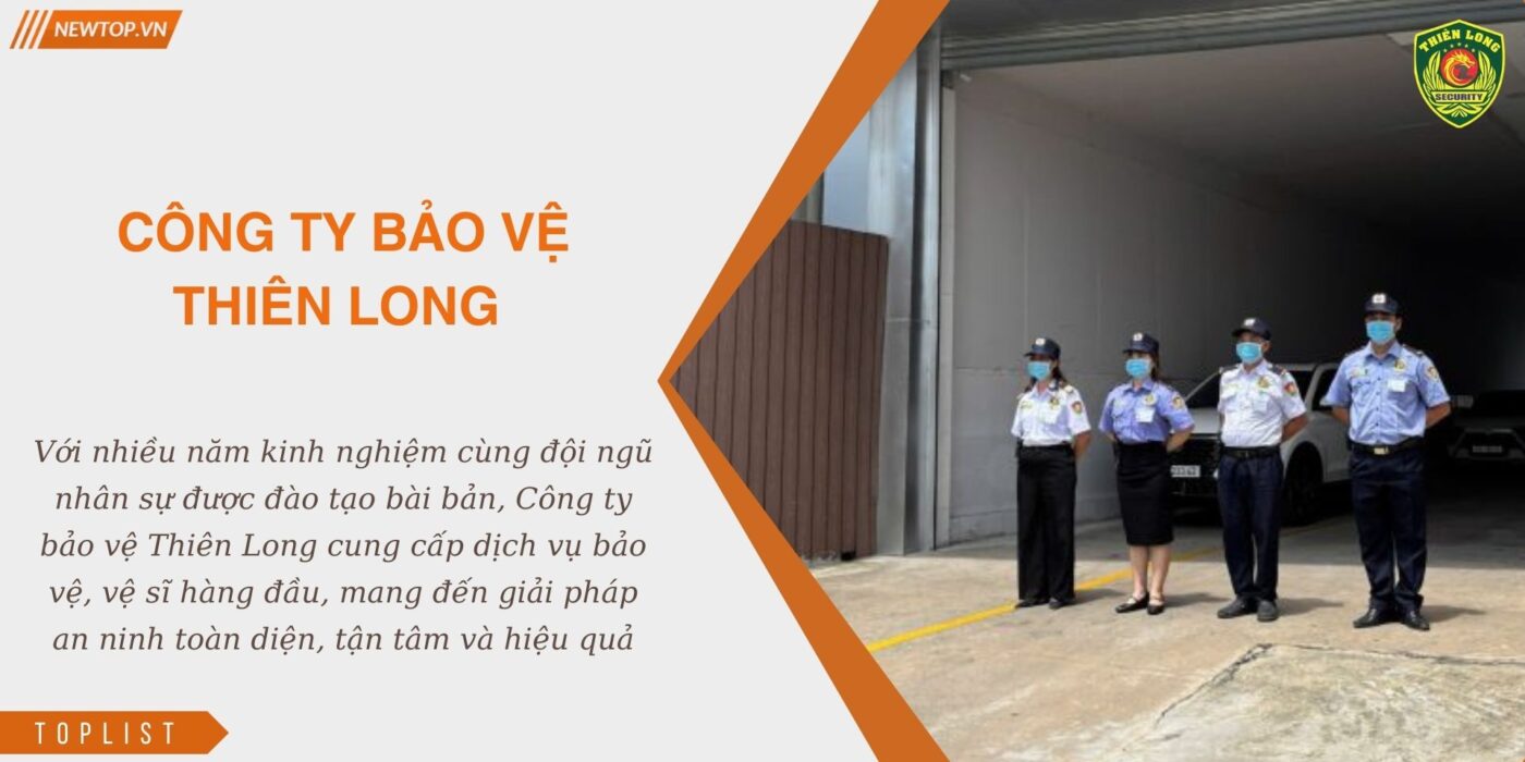 công ty bảo vệ thiên long