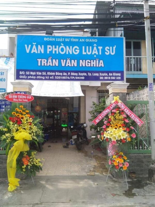 Văn phòng luật Trần Văn Nghĩa