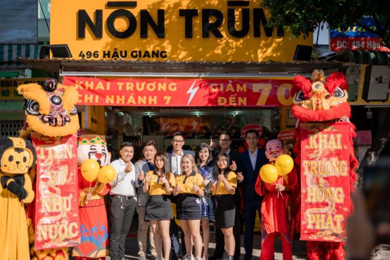 cửa hàng bán nón bảo hiểm TPHCM - Nón Trùm