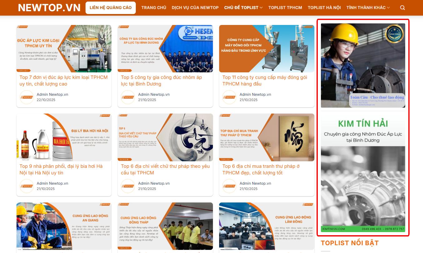 Banner sidebar chuyên mục