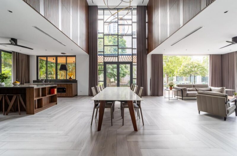 Không gian sống rộng rãi, thoáng đãng