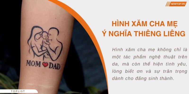 hình xăm cha mẹ