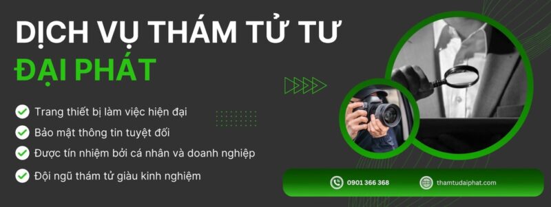 Công ty dịch vụ thám tử tư Đại Phát ở An Giang