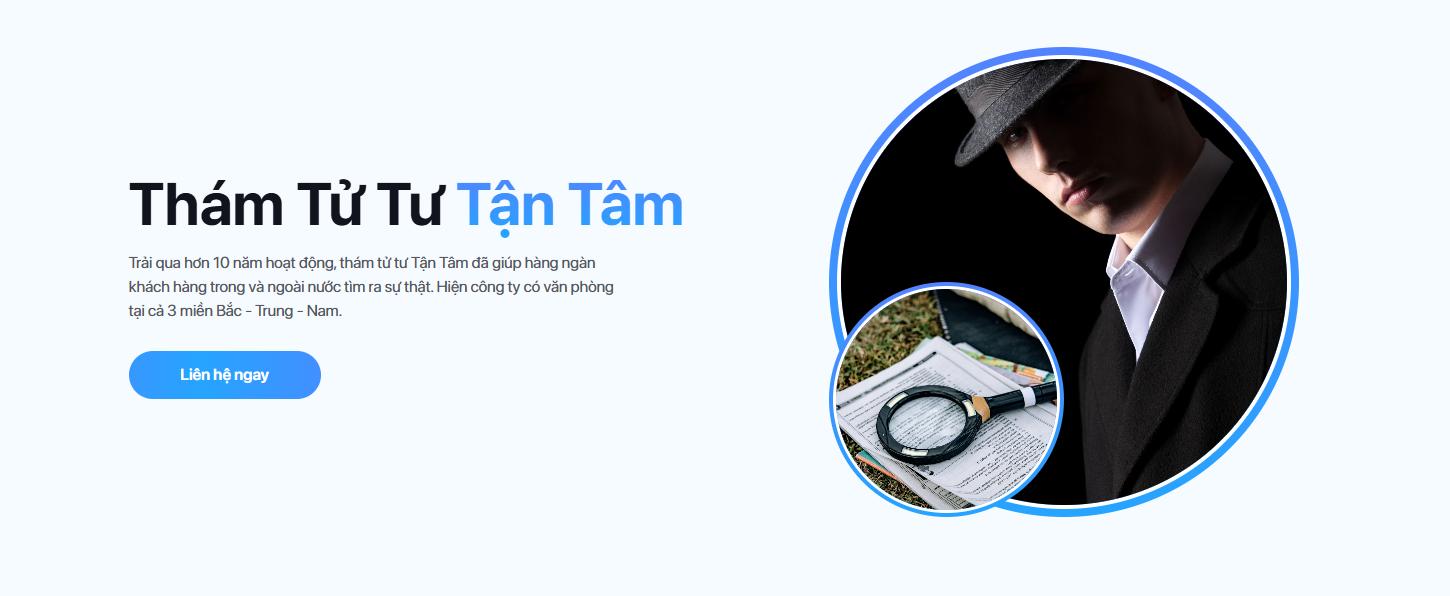 Công ty thám tử Tận Tâm - Dịch vụ thám tử uy tín tại Hà Nội