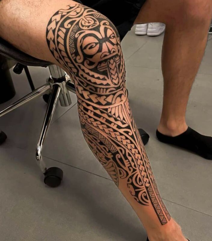 Hình xăm này mang ý nghĩa rằng họ sẽ nhận được sự hỗ trợ từ thần linh